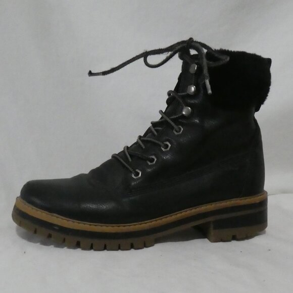 Unbranded | 11 inch bottom sole measured | Black Rugged Outdoor Boots - Picture 9 of 13